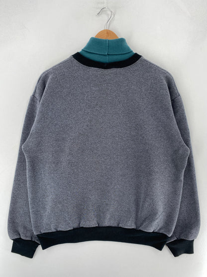 90's EAGLES Made in USA Size M Vintage NFL Sweat-Shirt/ F6221S