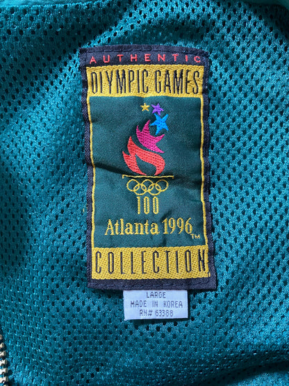 1996 ATLANTA OLYMPIC Size L Vintage Zip-up Nylon Jacket / G4544N