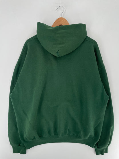 Vintage RUSSELL x NOTRE DAME Size XL College Hoodie Sweat-shirt / F5406S