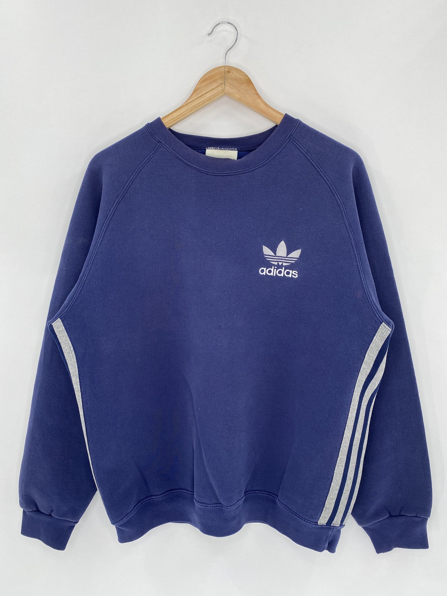90’s ADIDAS Made in USA Size L Vintage Sweat-Shirt / F7242S