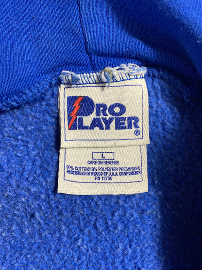 1997 PRO PLAYER x BUFFALO BILLS Size L Vintage NFL Hoodie Sweat-shirt / F6275S