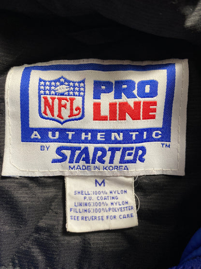 90's STARTER x GIANTS Size M Vintage NFL Padded Nylon Jacket / F6057N