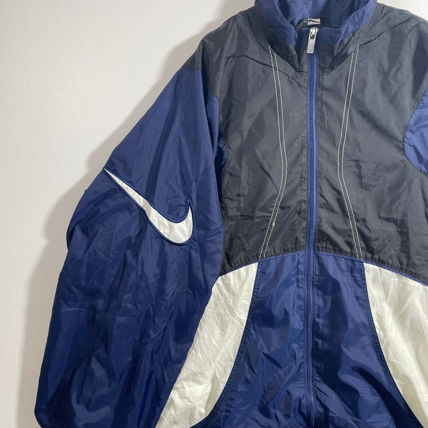 (XL) 90’s NIKE Vintage Nylon-Jacket / A1305N