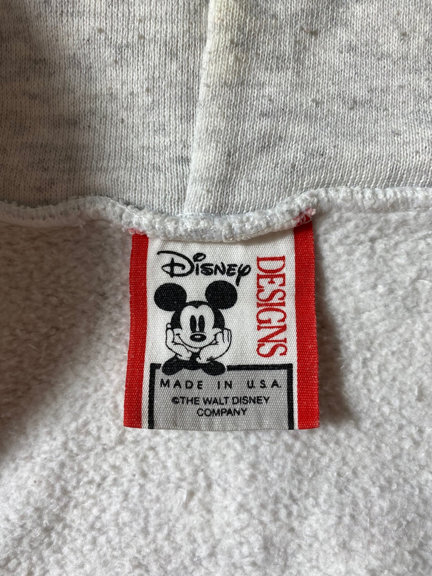 90's DISNEY MICKEY Made in USA Size XL Vintage Hoodie Sweat-shirt / F4492S