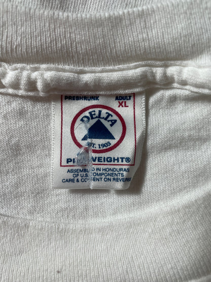 1998 BATTLE OF NEW YORK Size XL Vintage MLB T-Shirt / F7881T