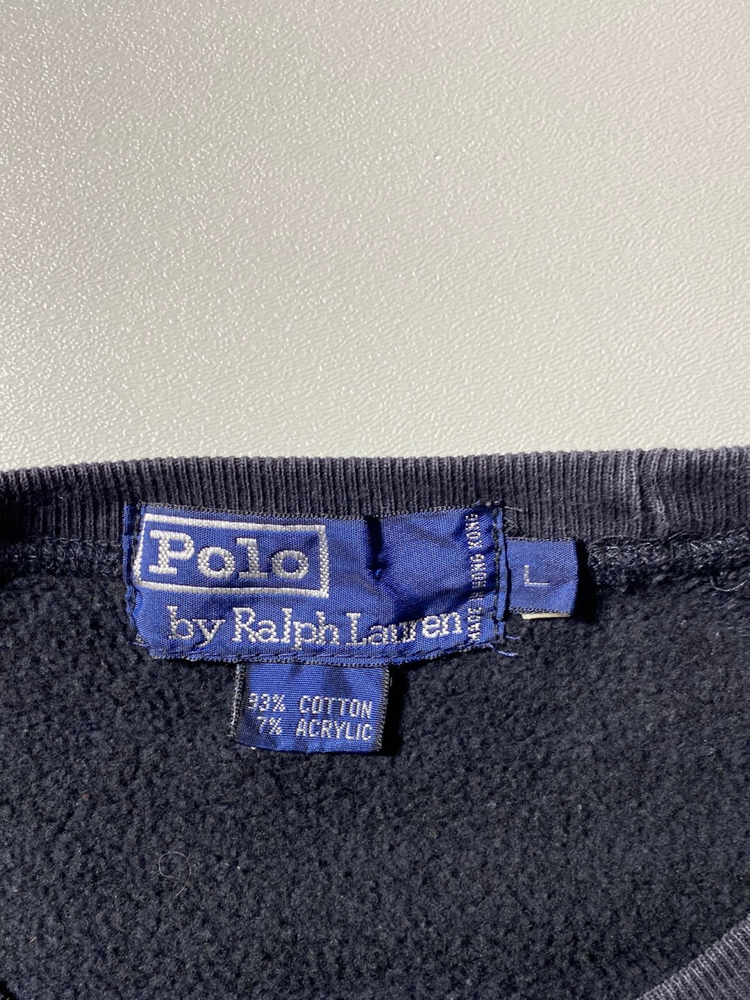 Vintage POLO RALPH LAUREN Size L Sweat-Shirt / F9095S