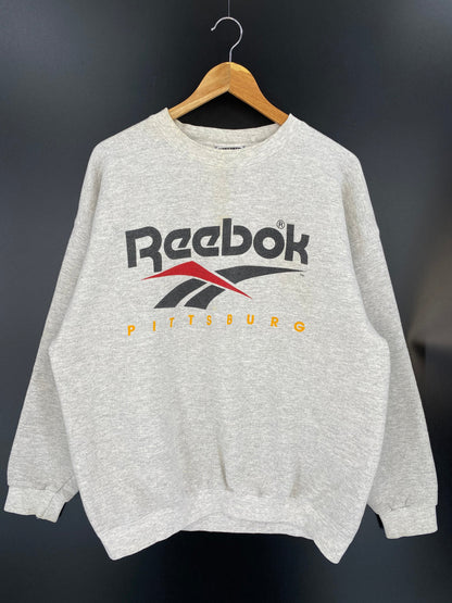 90’s REEBOK x PITTSBURGH Made in USA Size XL Vintage Sweat-shirt / E7506T