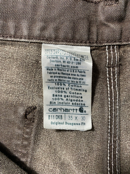 Vintage CARHARTT Size W34xL28 Duck Pant / F6852P