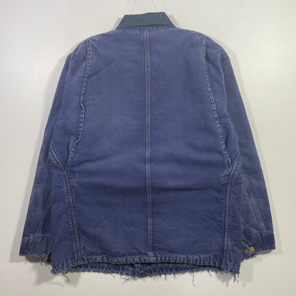 (Approx.L) 80's Distressed CARHARTT Vintage Duck Jacket / A0895J