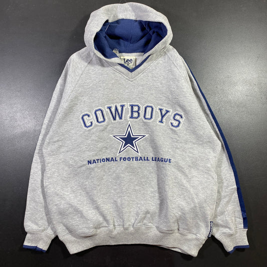 (M) 90’s DALLAS COWBOYS Vintage NFL Hoodie Sweatshirt / A0780S