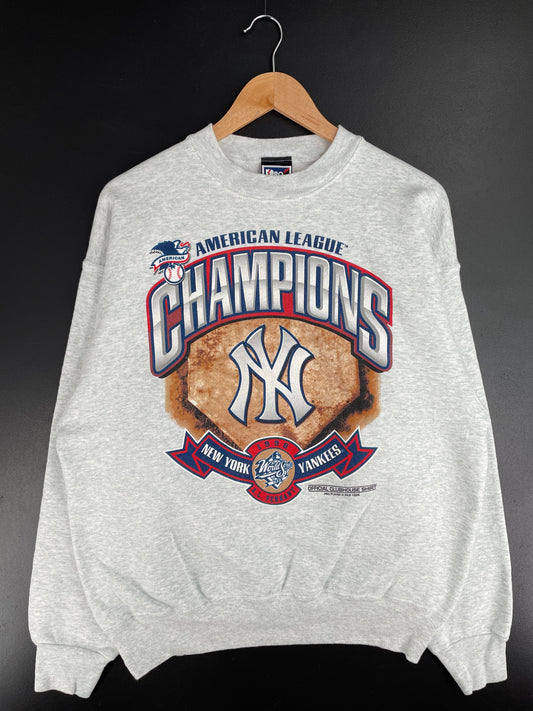 1998 NEW YORK YANKEES Size XL Vintage MLB Sweat-shirt / F2042S