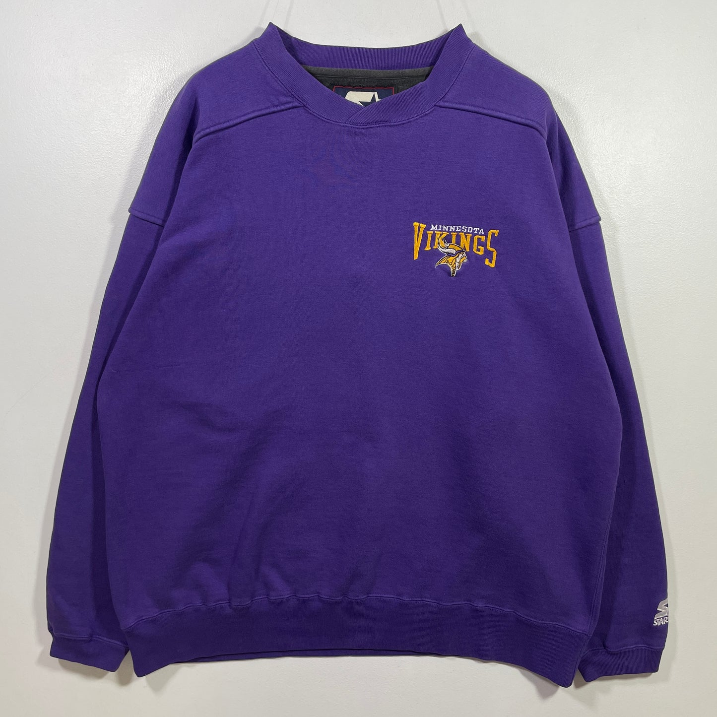 (XL) 90’s STARTER X MINNESOTA VIKINGS NFL Sweatshirt / A1001S