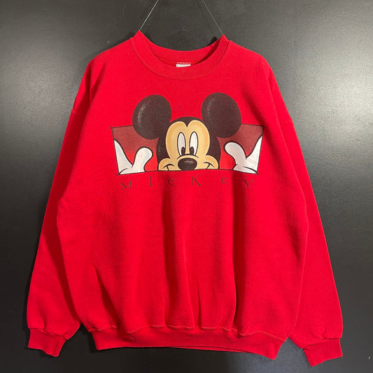 (XXL) 90's DISNEY MICKEY Vintage Sweatshirt / A1182S