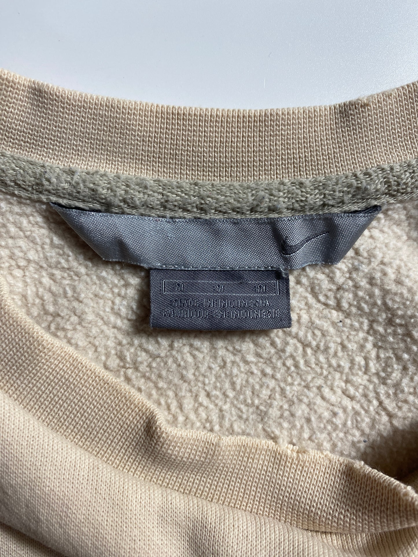 00' NIKE MINI SWOOSH Size M Vintage Sweat-shirt / G5528S