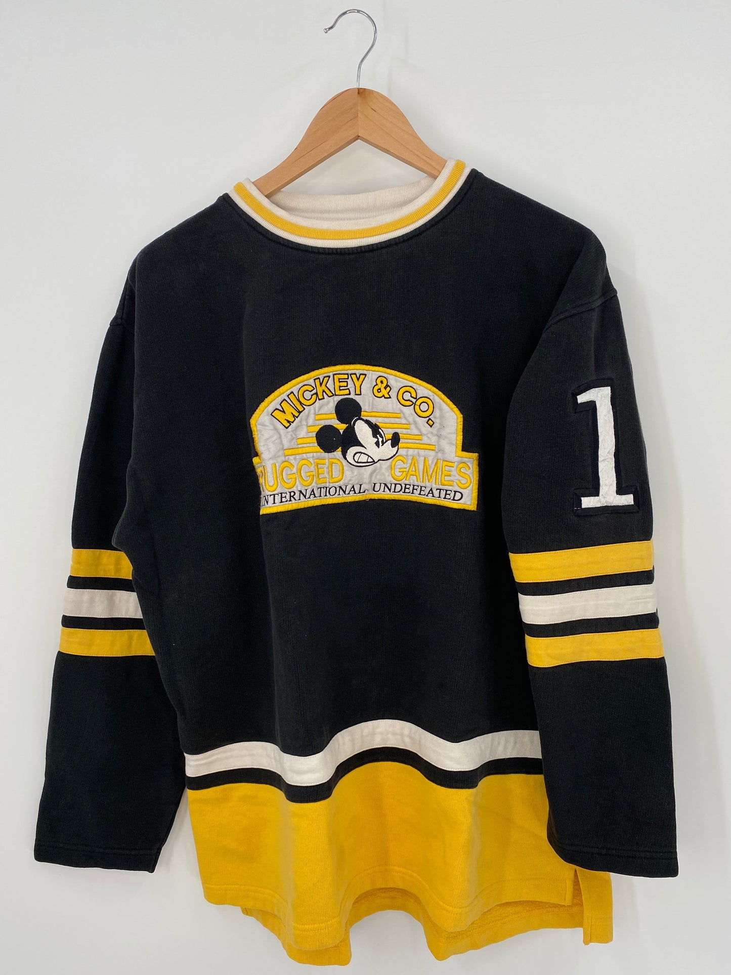 90's DISNEY MICKEY Size No Tag(Approx.L) Vintage Sweat-shirt / F2359S