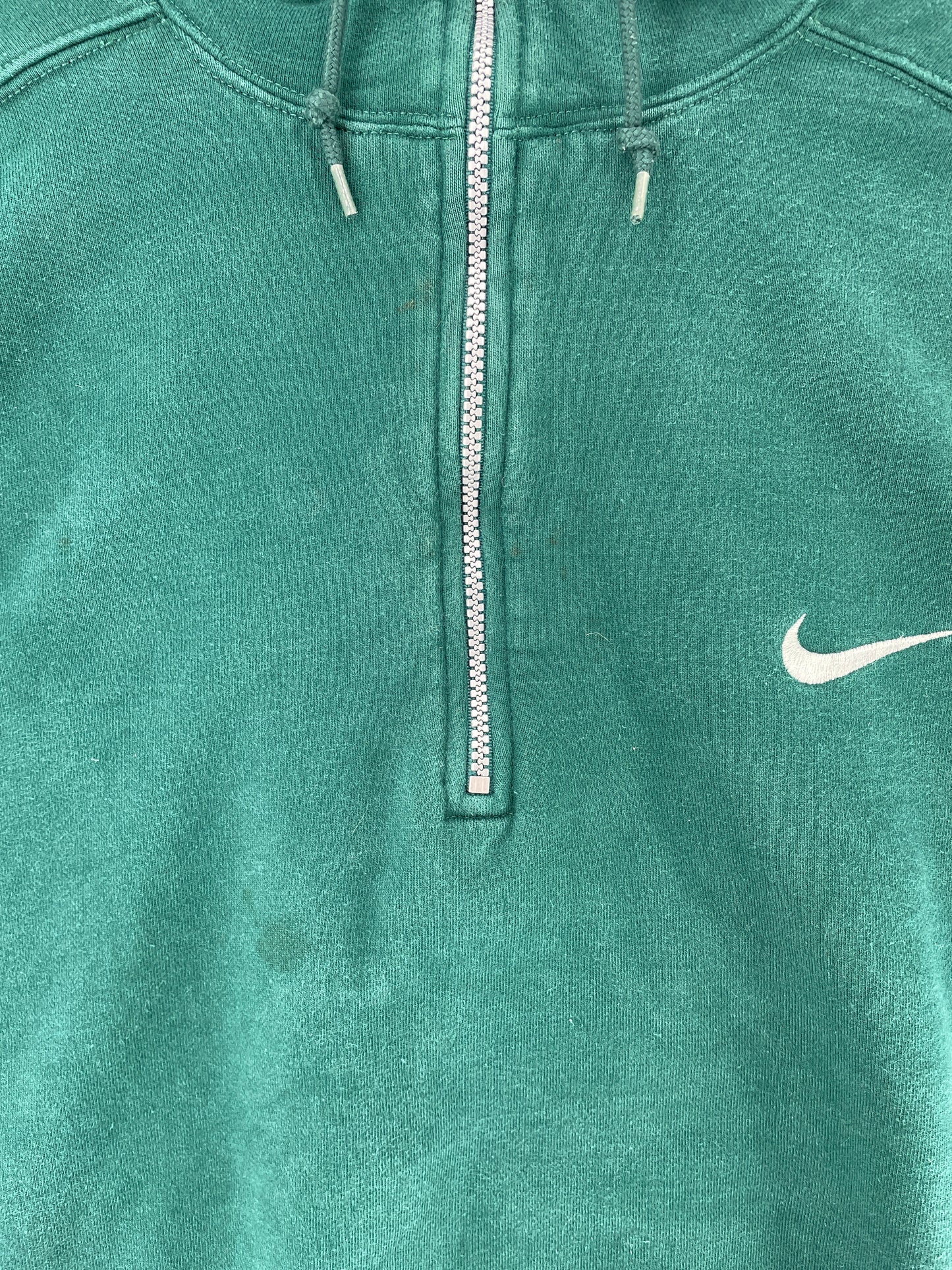 90's NIKE MINI SWOOSH Size XXL Vintage Half-zip Sweat-Shirt / F7403S
