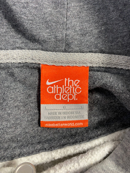 Vintage NIKE MINI SWOOSH Size L Zip-up Sweat-Shirt / F8859S