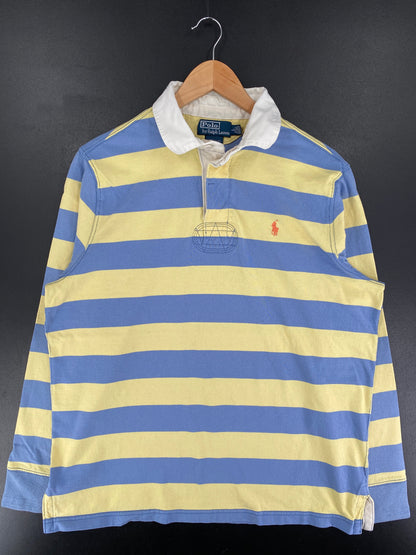 Vintage POLO RALPH LAUREN Size L Rugby-Shirt / F9976R