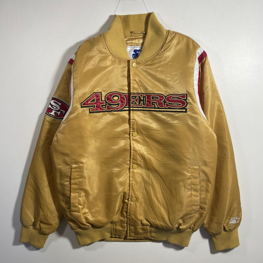 (L) 90’s STARTER x SAN FRANCISCO 49ERS Vintage NFL Jacket / A1213N