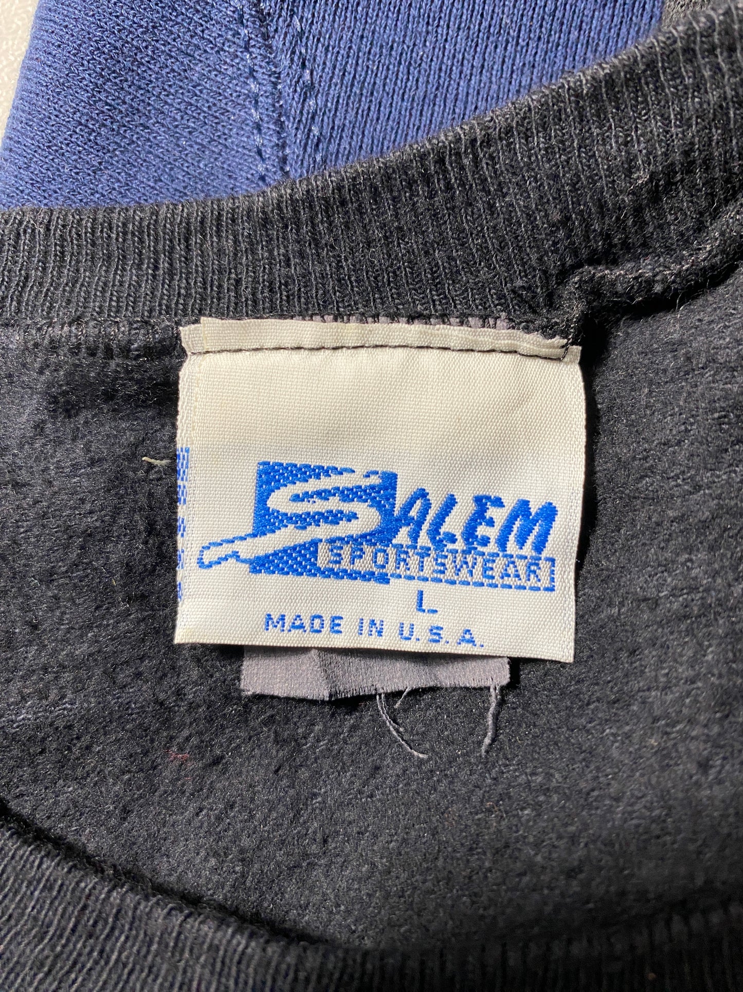 90's DEADSTOCK SALEM x NEW YORK KNICKS Size XL Vintage NBA Cotton-Shirt / F4431S