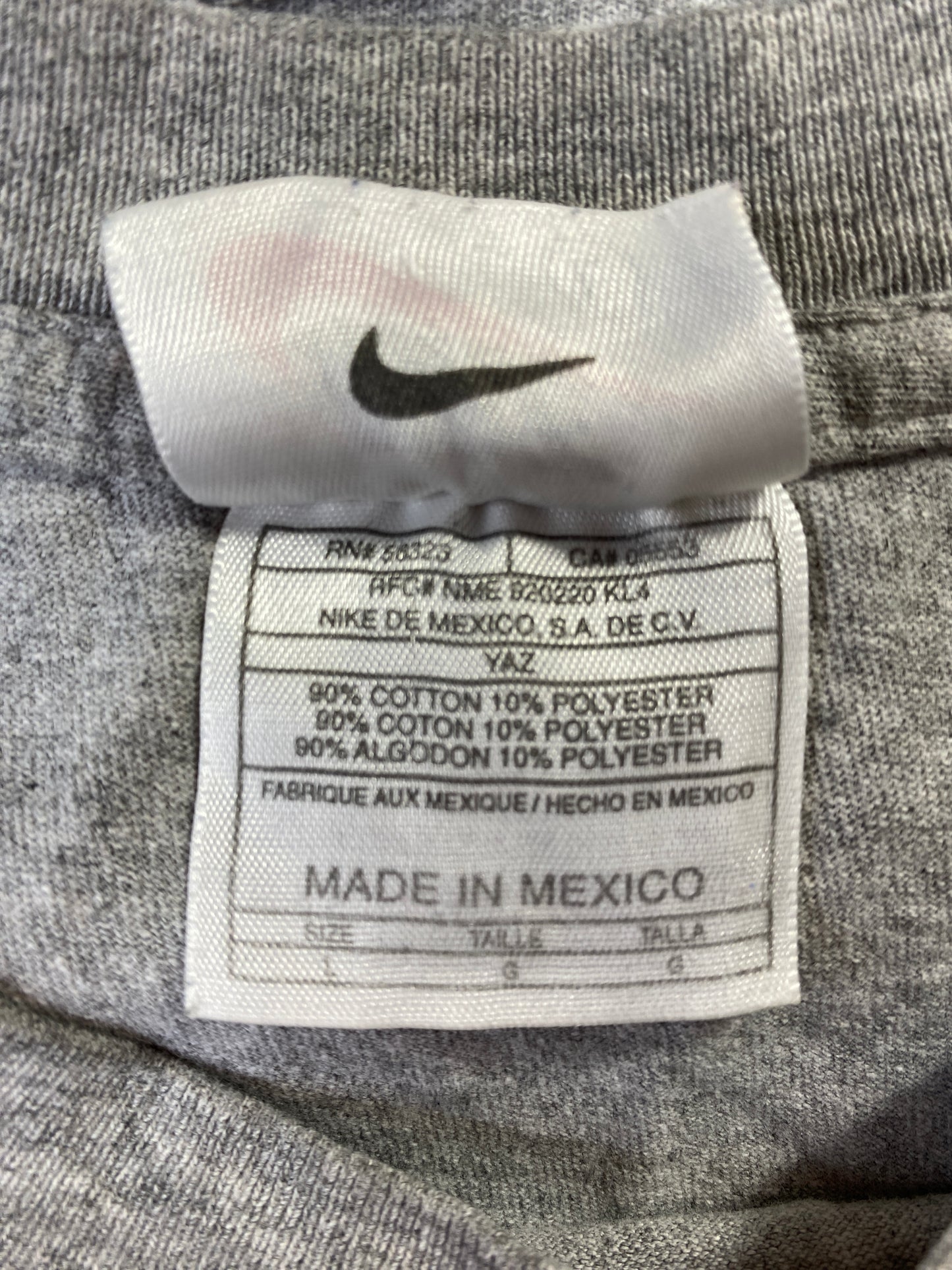 90's NIKE x STEELERS Size L Vintage NFL T-Shirt / F3279T