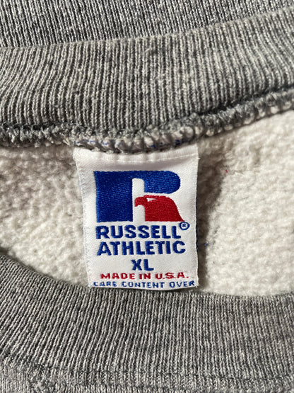 90's RUSSELL x TEXAS Made in USA Size XL Vintage Sweat-Shirt / F2856S