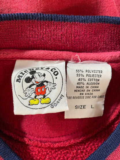90's DISNEY MICKEY Size L Vintage Sweat-shirt / G4580S