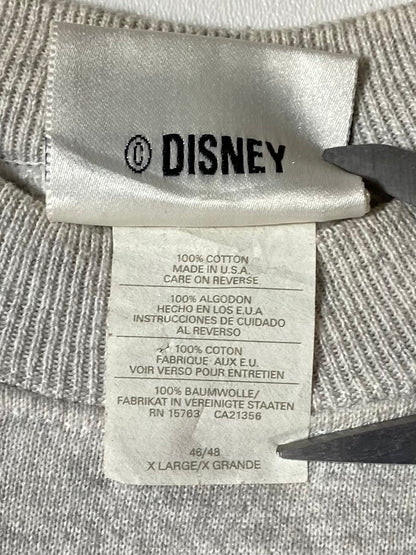 00' DISNEY MICKEY Made in USA Size XL Vintage Sweat-shirt / E7664S