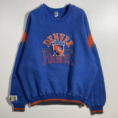 (XL) 90’s DENVER BRONCOS Vintage NFL Sweatshirt / A1171S