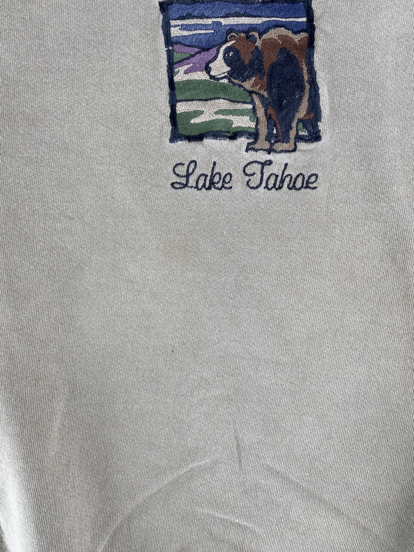 Vintage LAKE TAHOE BEAR Size XL Animal Sweat-Shirt / F5230S