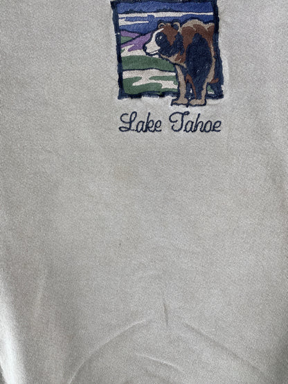 Vintage LAKE TAHOE BEAR Size XL Animal Sweat-Shirt / F5230S