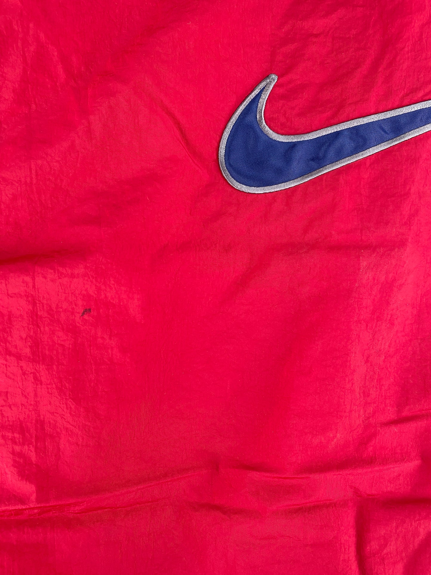 90's NIKE Size XL Vintage Nylon padded Zip-Up Jacket / F6421N