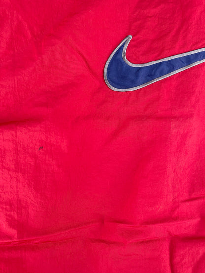 90's NIKE Size XL Vintage Nylon padded Zip-Up Jacket / F6421N