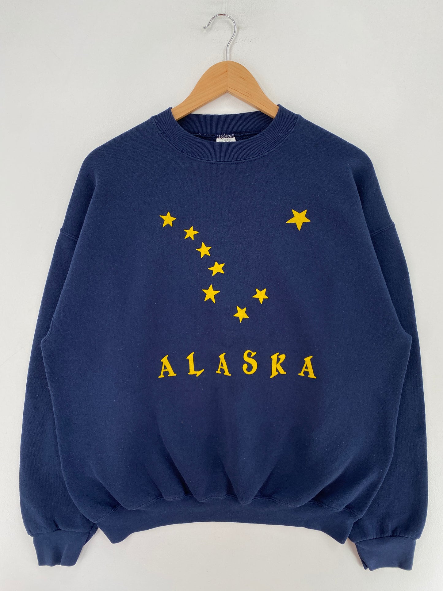 90's ALASKA Made in USA Size XL Vintage Sweat-Shirt / G4592S