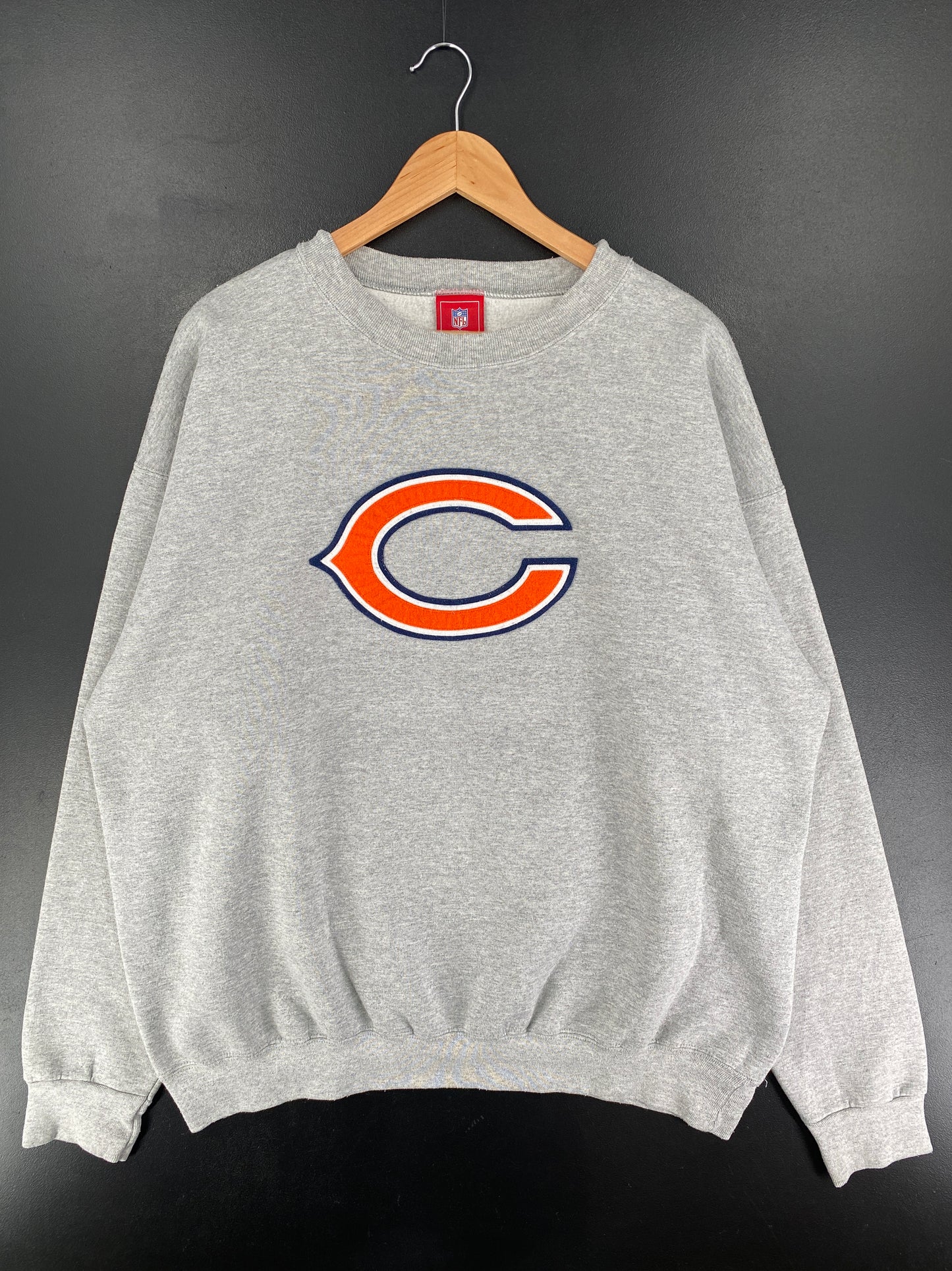 Vintage CHICAGO BEARS Size XL NFL Sweat-shirt / F1111S