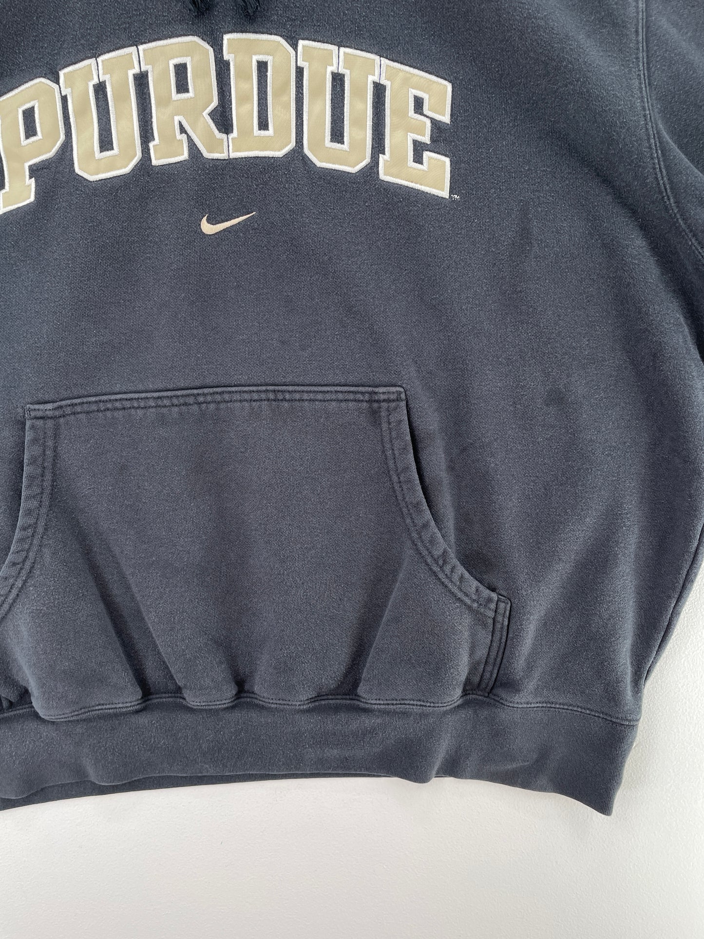 00' NIKE x PURDUE Size XL Vintage College Hoodie Sweat-Shirt / F7574S
