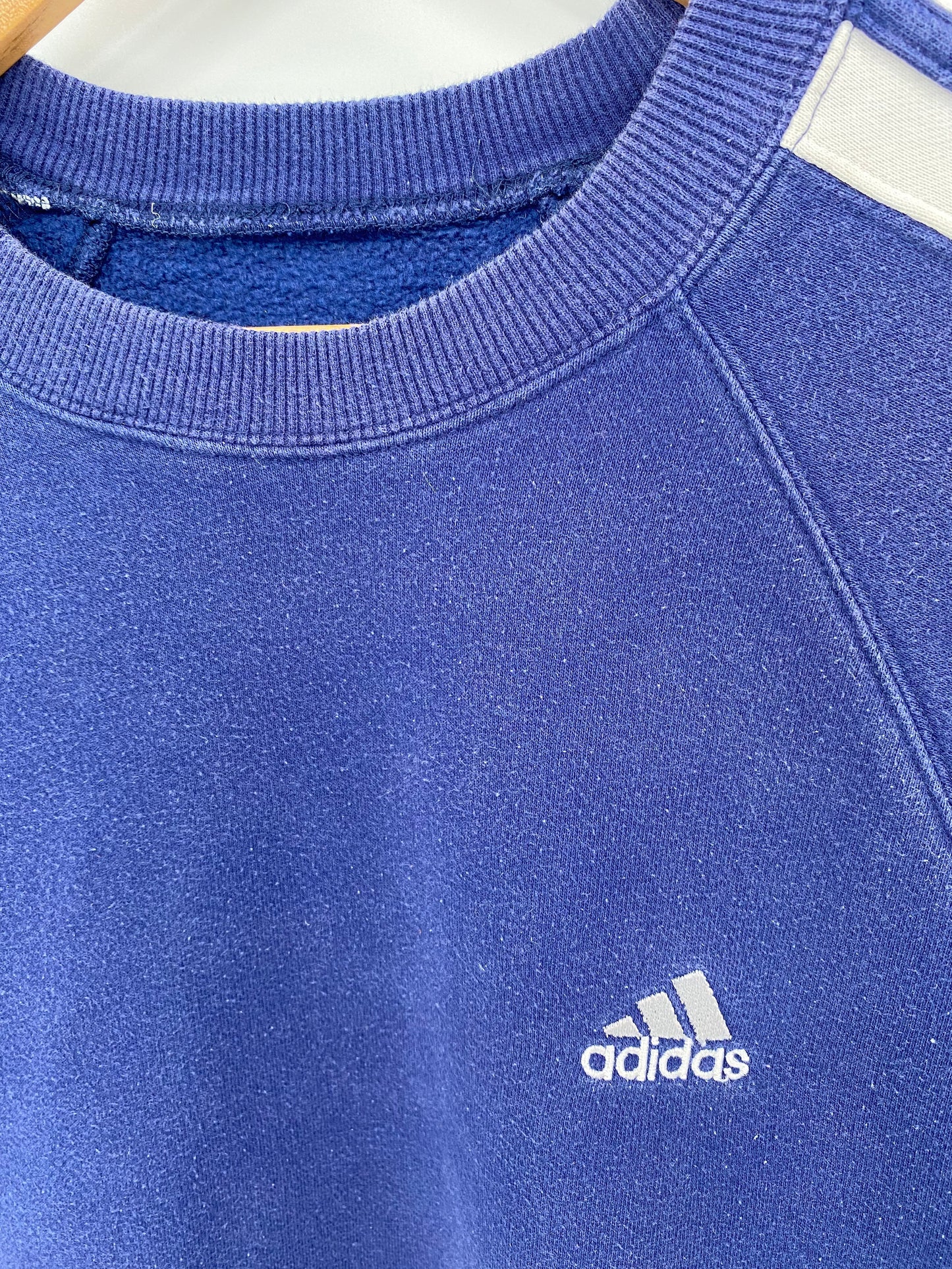 90’s ADIDAS Size No tag (Approx.XL) Sweat-Shirt / F6037S