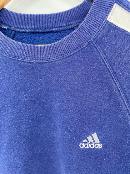 90’s ADIDAS Size No tag (Approx.XL) Sweat-Shirt / F6037S