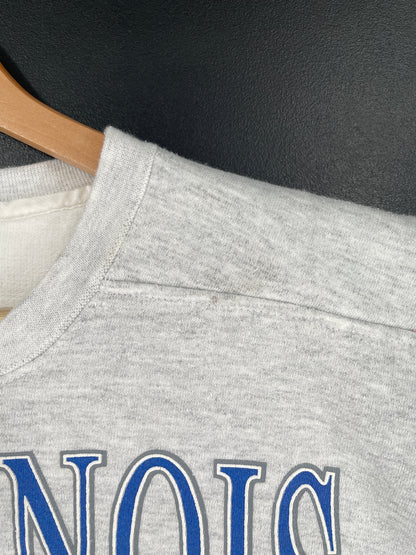 Vintage ILLINOIS PANTHERS Size L College Sweat-shirt / F2439S