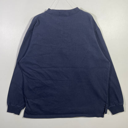 (L) 90's POLO SPORT RALPH LAUREN Vintage Lace Up Long Sleeve T-Shirt / A0817S