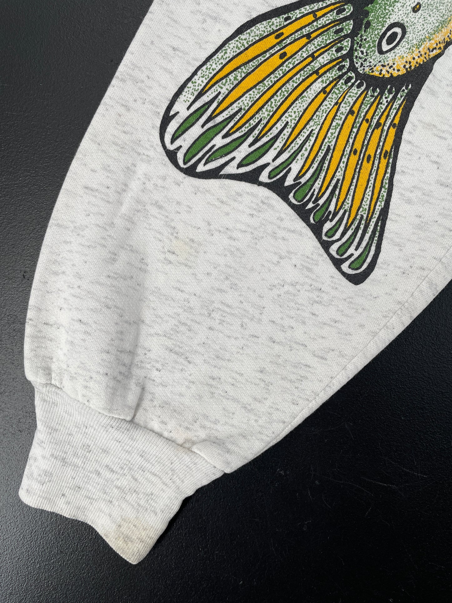 90’s ''THAT BIG EH?'' FISH Size ONE SIZE Sweat-shirt / F2731S