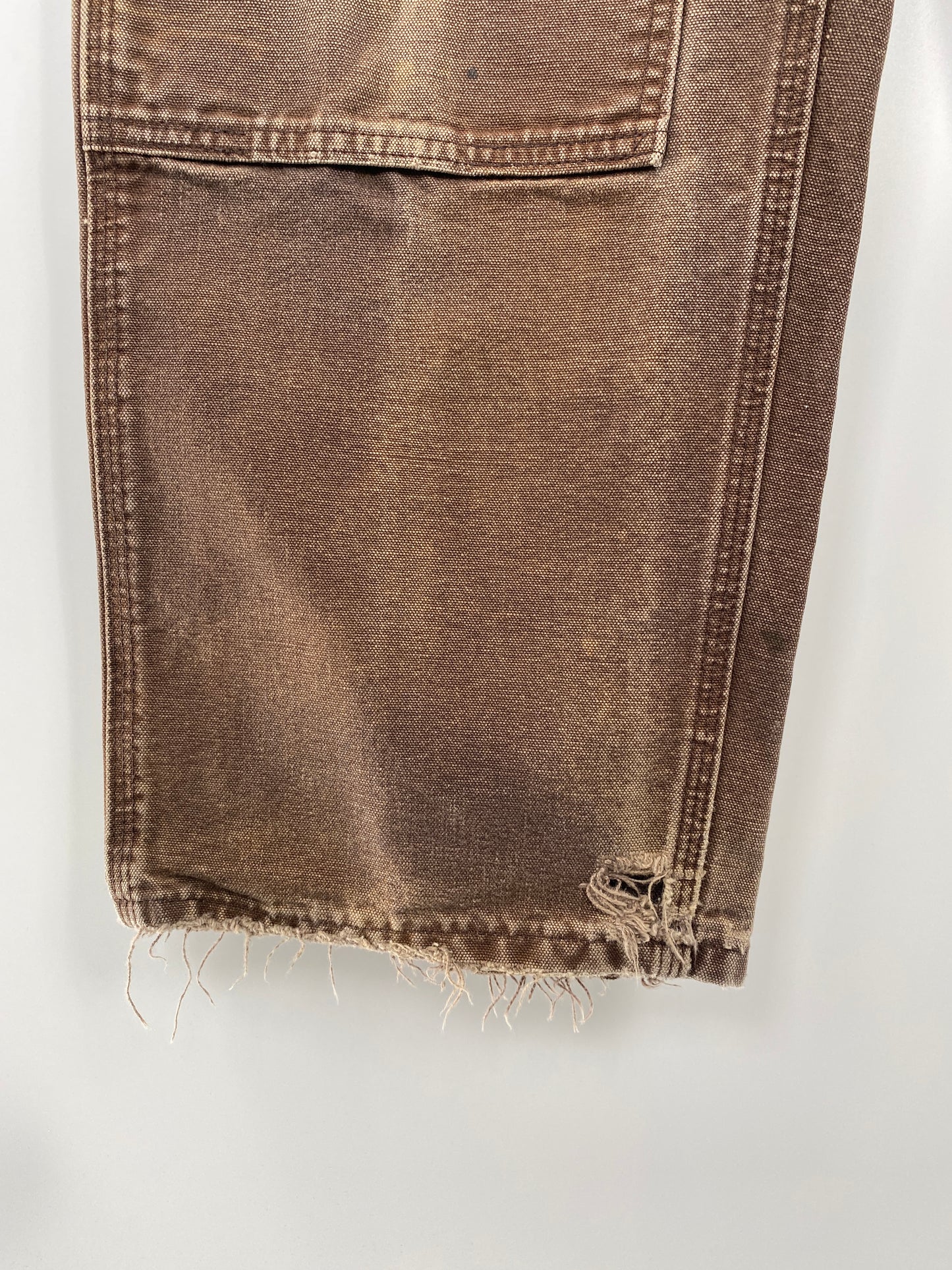 Vintage CARHARTT Double Knee Size W32xL30 Duck Pant / F6855P