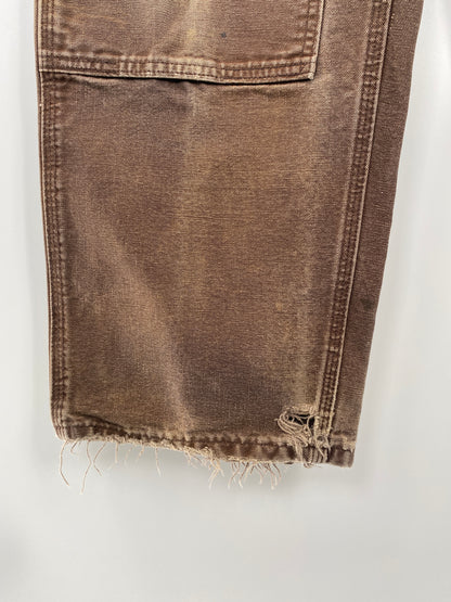 Vintage CARHARTT Double Knee Size W32xL30 Duck Pant / F6855P