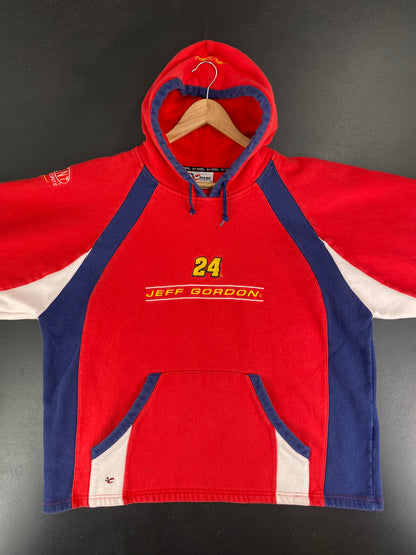 Vintage JEFF GORDON Size L Racing Hoodie Sweat-shirt / F5700S