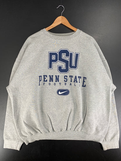 90's NIKE x PENN STATE Made in USA Size XXL Vintage Sweat-Shirt / F7302S