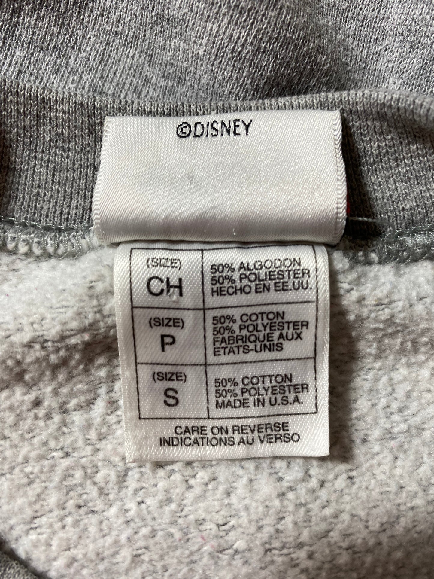 00' DISNEY MICKEY Size S Vintage Sweat-shirt / G5550S