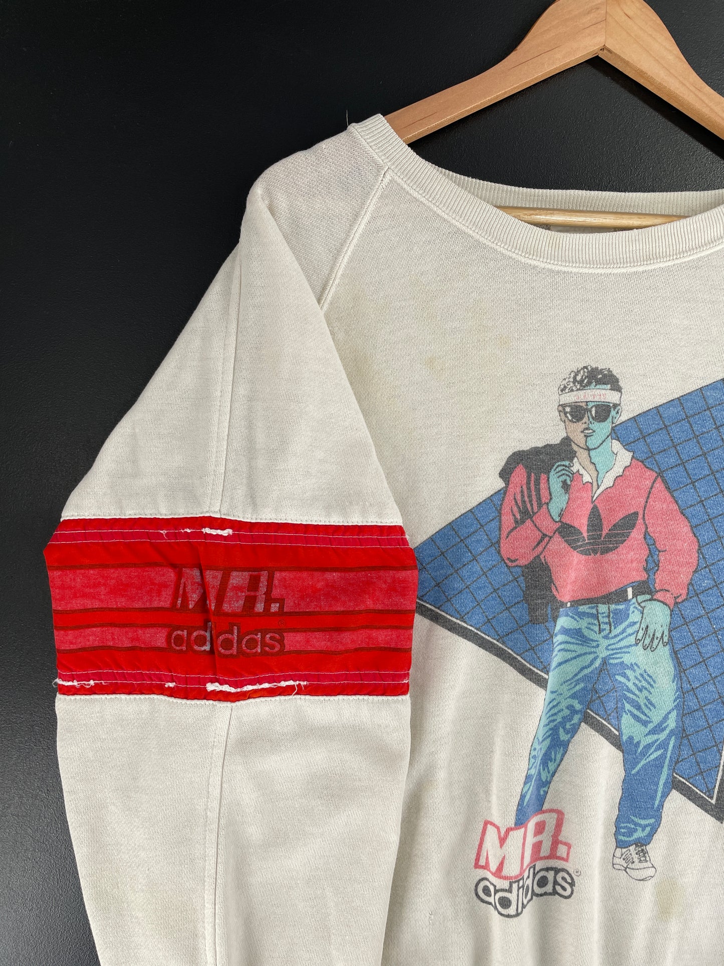 90’s MR. ADIDAS Size Approx. XL Sweat-shirt / G2982S