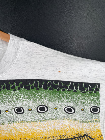 90’s ''THAT BIG EH?'' FISH Size ONE SIZE Sweat-shirt / F2731S