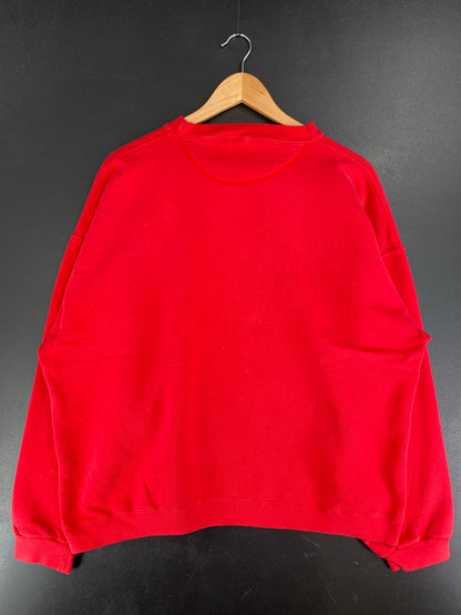 90's GEORGIA BULLDOGS Made in USA Size L Vintage College Sweat-shirt / F4080S