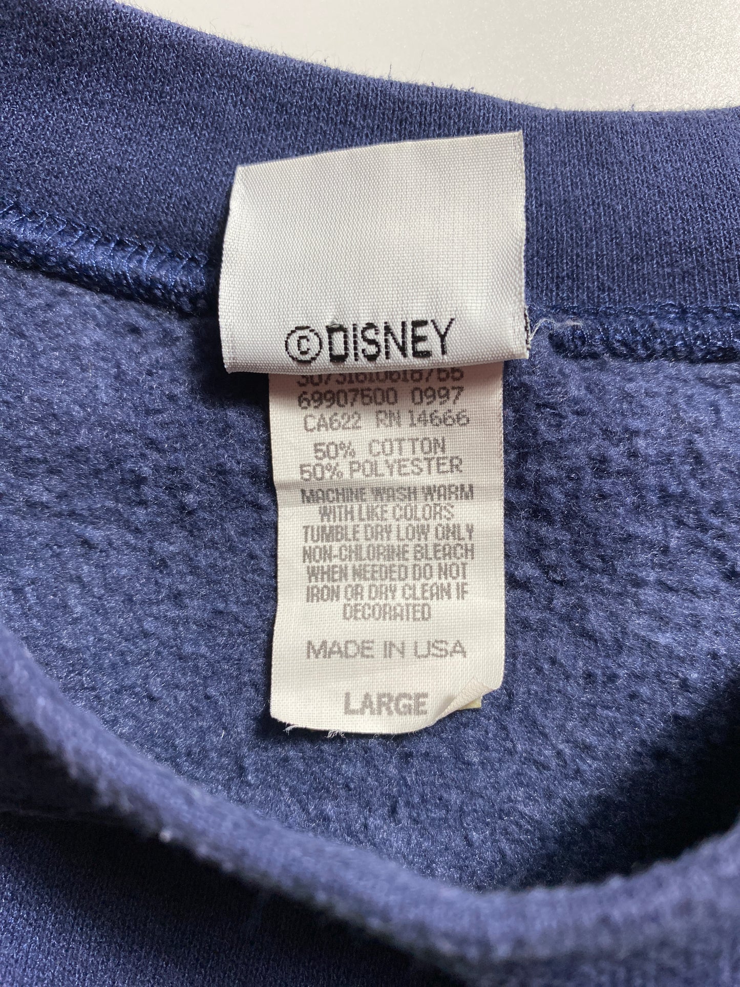 90's DISNEY MICKEY AND FRIENDS Made in USA Size L Vintage Sweat-Shirt / G6200S